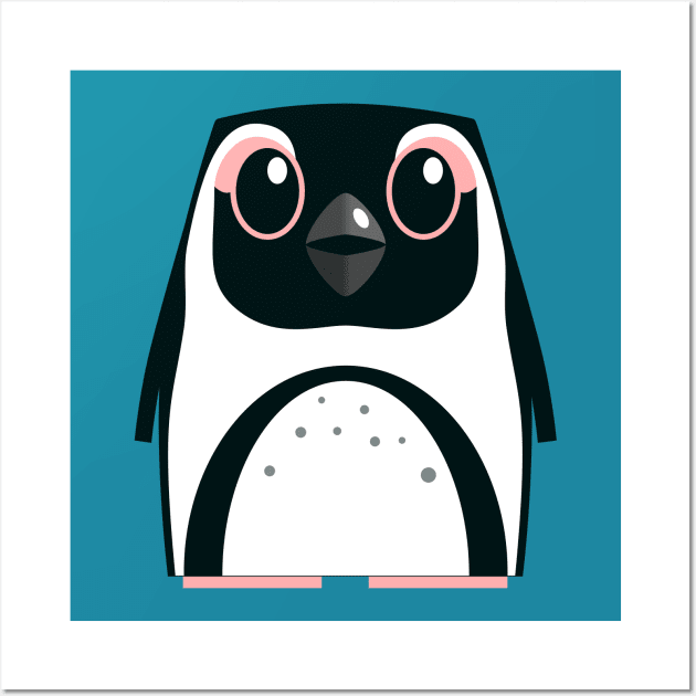 African Penguin - 50% of profits to charity Wall Art by adam@adamdorman.com